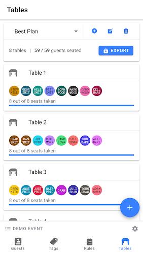 Table Tailor: Seating Planner Ekran Görüntüsü 0