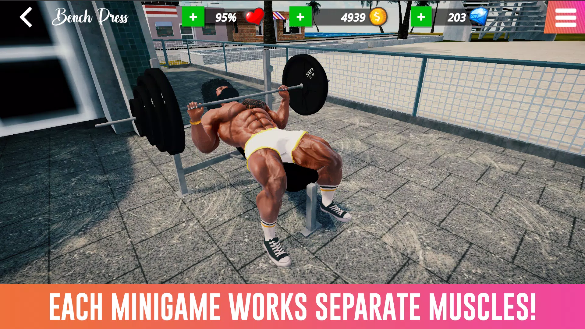 Iron Muscle IV - GYM simulator应用截图第2张