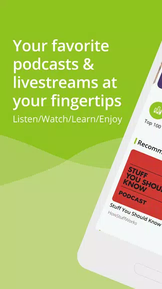 Podcast Player-Podbean Captura de pantalla 0