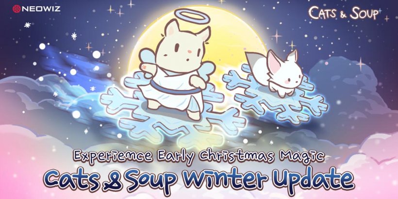 Holiday Cheer for Kitties: Winter Update Brings Festive Cheer to Cats & Soup