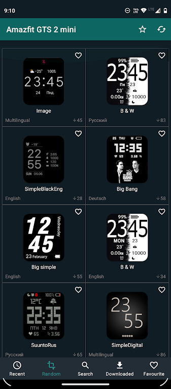 Watchfaces for Amazfit Watches Captura de pantalla 3