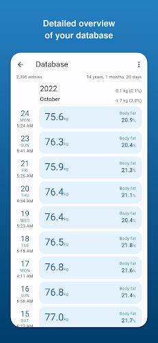 Libra Weight Manager স্ক্রিনশট 2