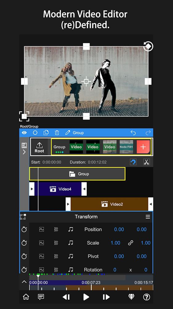 Node Video - Pro Video Editor 스크린샷 1