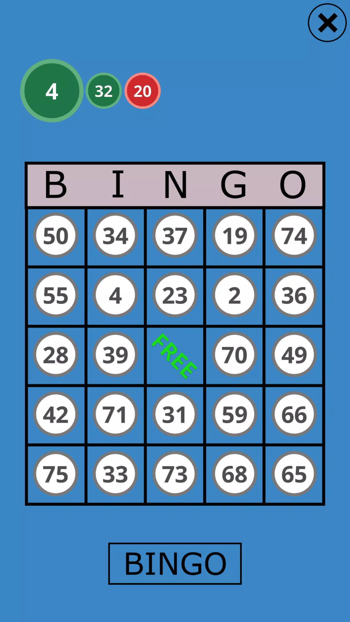 Classic Bingo Touch应用截图第0张