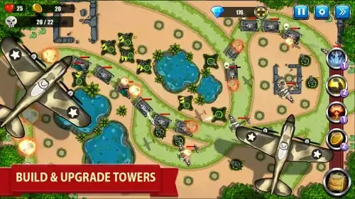 Schermata Tower Defense: Toy War 0