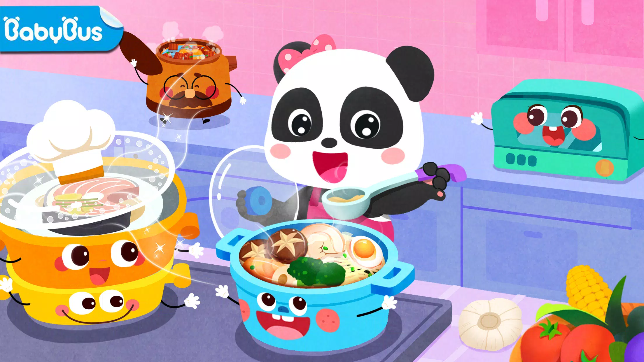 Baby Panda's Kitchen Party Screenshot 0