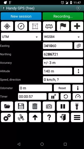 Handy GPS lite Captura de pantalla 0