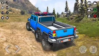 Offroad Jeep Driving Jeep Game Captura de pantalla 0