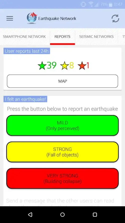 Earthquake Network PRO應用截圖第3張