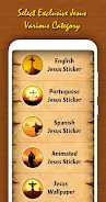 WAStickerApps - Jesus Stickers Captura de pantalla 0