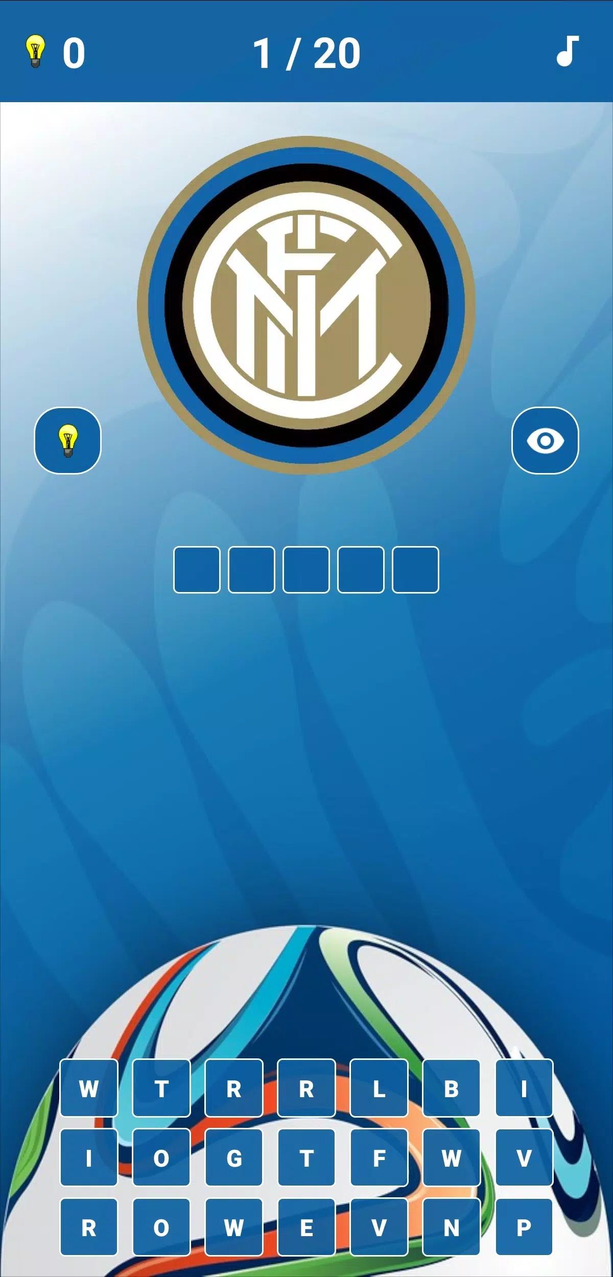 Soccer Clubs Logo Quiz Capture d'écran 2