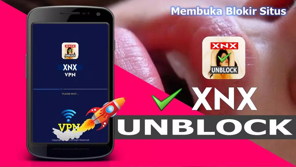 VPN Unblock XnX - Buka Situs X-Video & Sites Captura de pantalla 0