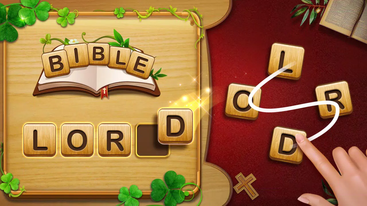 Bible Word Connect Puzzle Game Captura de tela 1