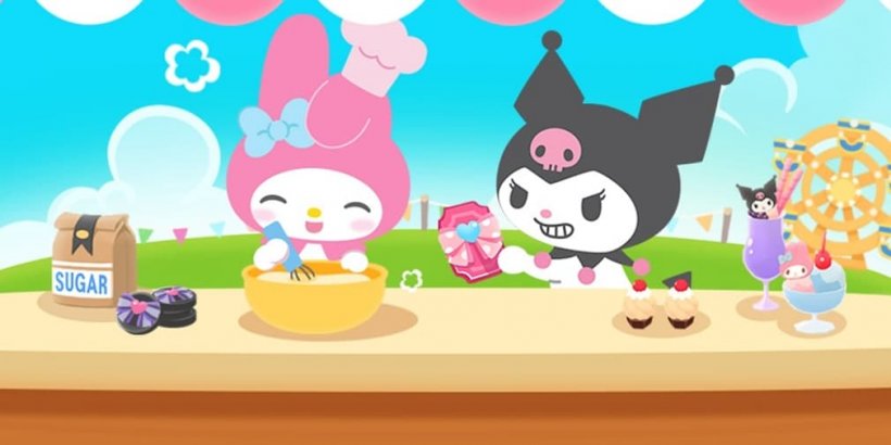 Sanrio Colly bringt meine Melodie Kuromi zu Lass uns spielen