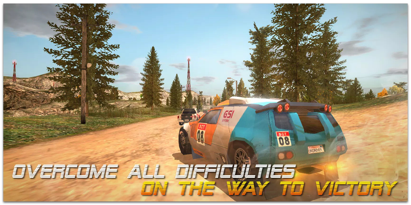 Xtreme Rally Driver HD Captura de pantalla 2