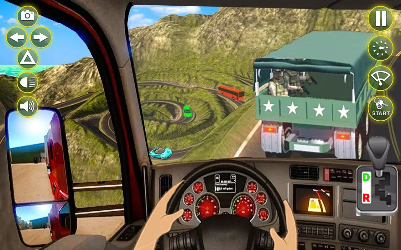 Indien Route Camion Sim Capture d'écran 0