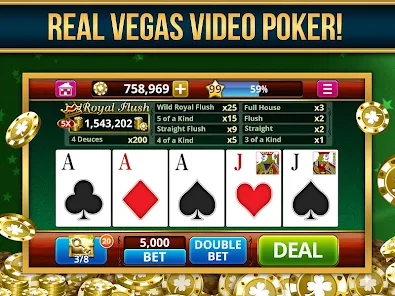 Video Poker Play Poker Offline应用截图第3张