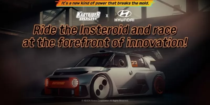 Hyundai Współpracuje z KartRider Rush+ przy Wprowadzeniu Karta Koncepcyjnego Insteroid