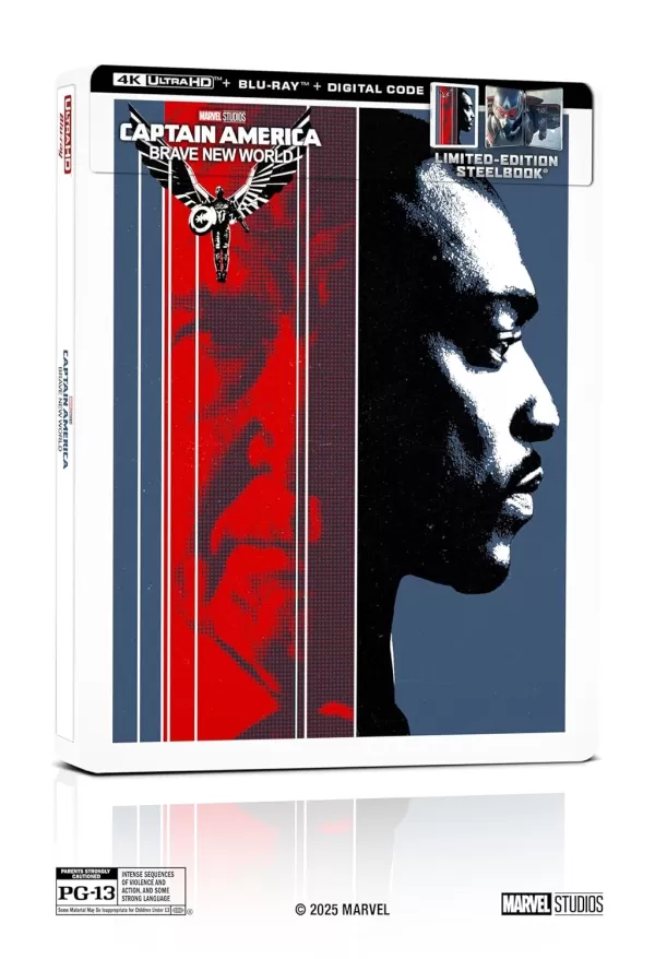 Captain America: Brave New World 4K Steelbook ora disponibile per il preordine