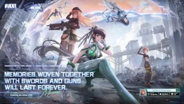 Stellar Blade x Nikke Collab revela oficialmente a Eve, Raven y Lily en una nueva historia y disfraces especiales