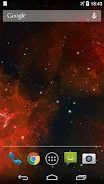 Galaxy Nebula Live Wallpaper Capture d'écran 2