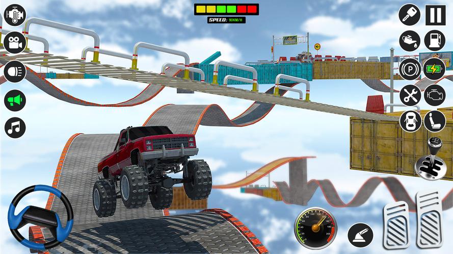 Mega Ramp Car Stunt Games 3d 스크린샷 2