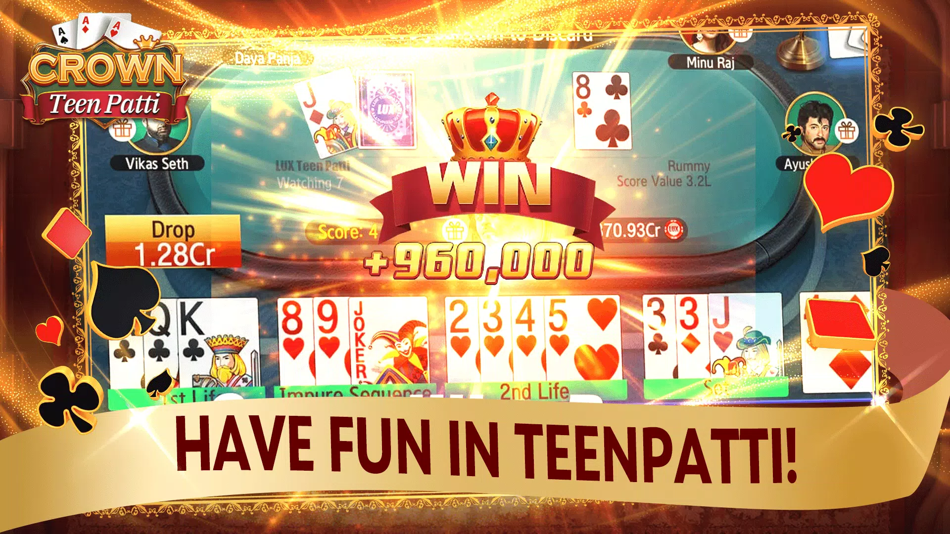 Teen Patti Crown 스크린샷 0