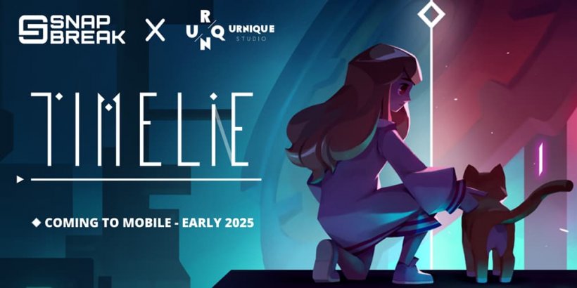 Timelie ist ein zeitlich zeitlicher Puzzler, der 2025 mit freundlicher Genehmigung von Publisher Snapbreak nach Mobile kommt