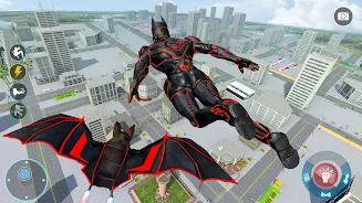 Flying Bat Robot Car Transform Screenshot 0