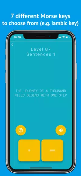 Morse Mania: Learn Morse Code ဖန်သားပြင်ဓာတ်ပုံ 2