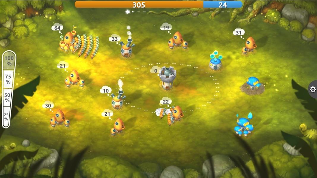 Mushroom Wars 2: RTS Strategy Captura de pantalla 2