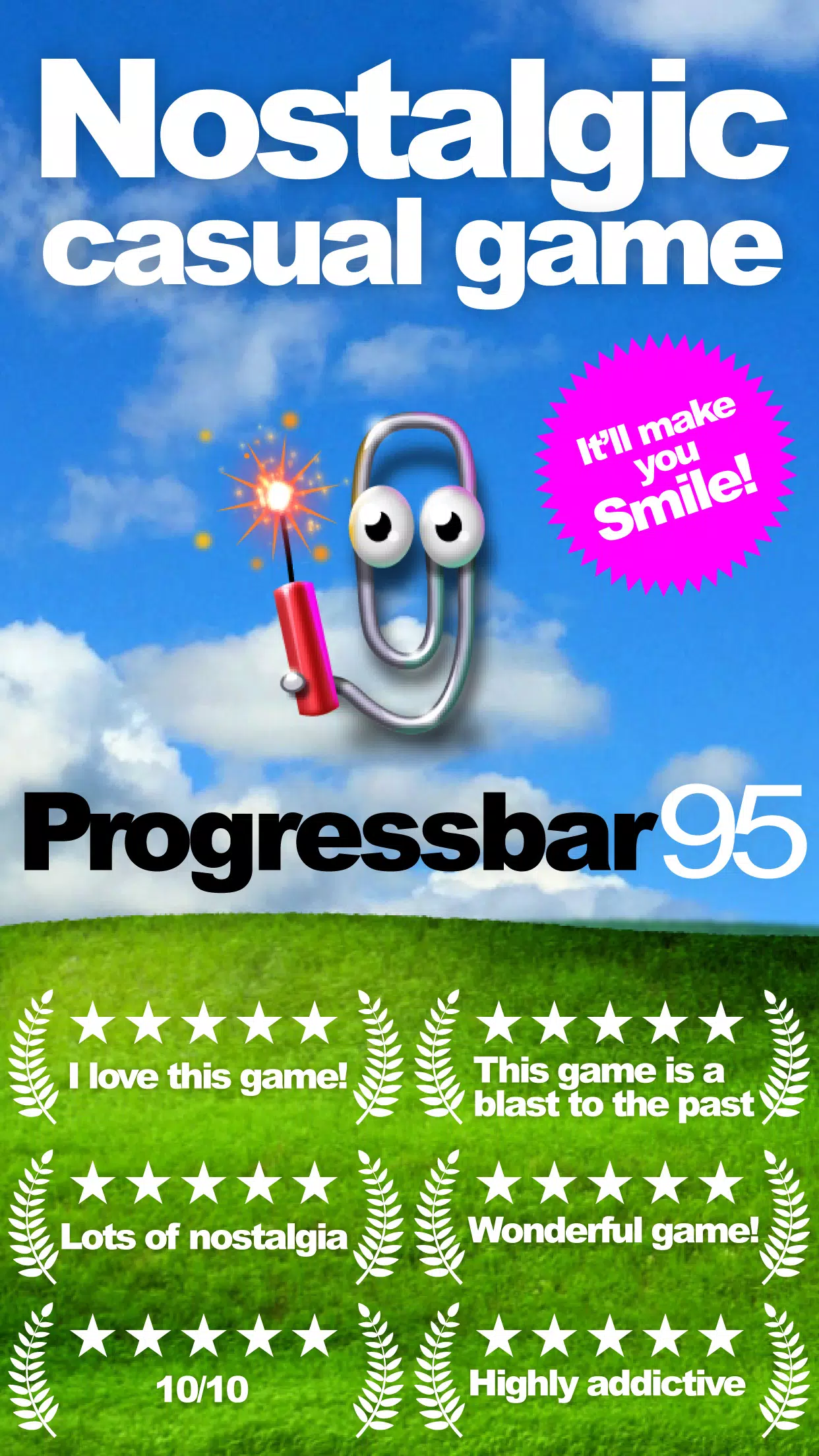 Progressbar95 казуальная игра Скриншот 0