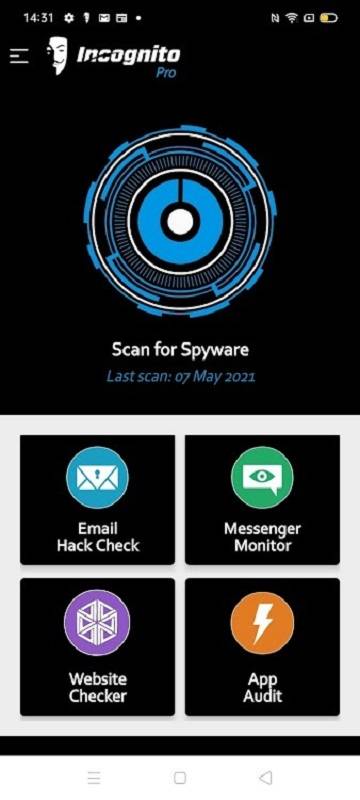 Spyware Detector Anti Spy Scan स्क्रीनशॉट 1