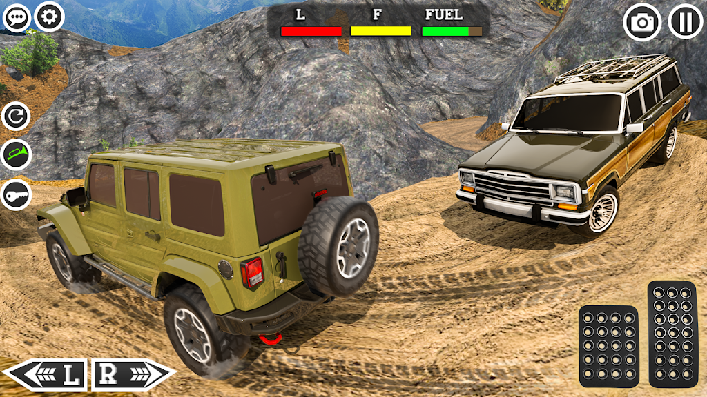 4x4 Mountain Climb Car Games Capture d'écran 2