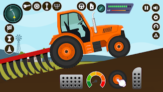 Schermata Farm Tractors Dinosaurs Games 3