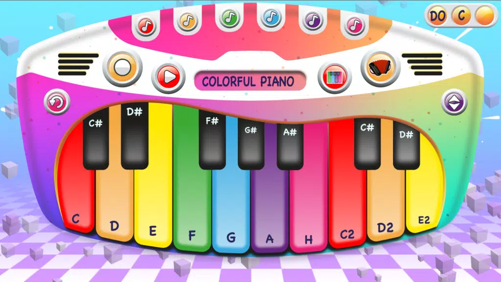 Colorful Piano 스크린샷 1