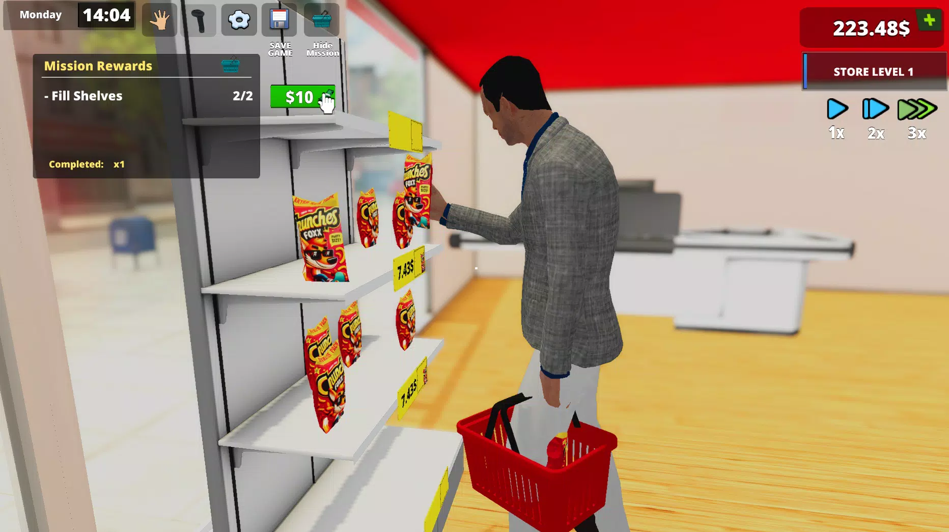 Retail Supermarket Simulator Скриншот 0