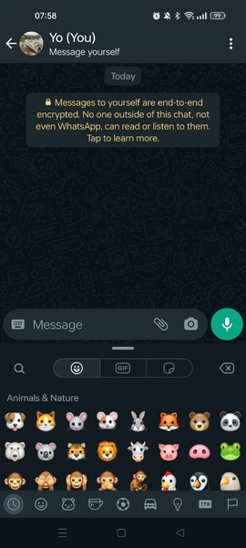 WhatsApp Messenger スクリーンショット 1