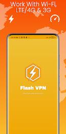 Flash VPN Unlimited Fast Proxy Screenshot 2