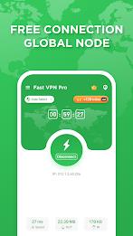 Fast VPN Pro - Fast & Secure Capture d'écran 0