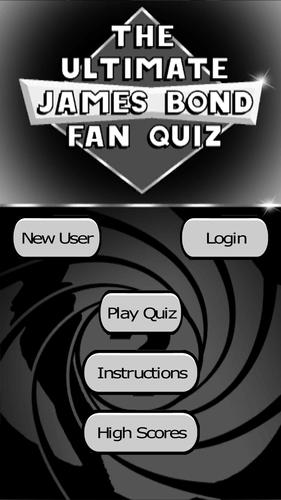 James Bond: Ultimate Fan Quiz Screenshot 0