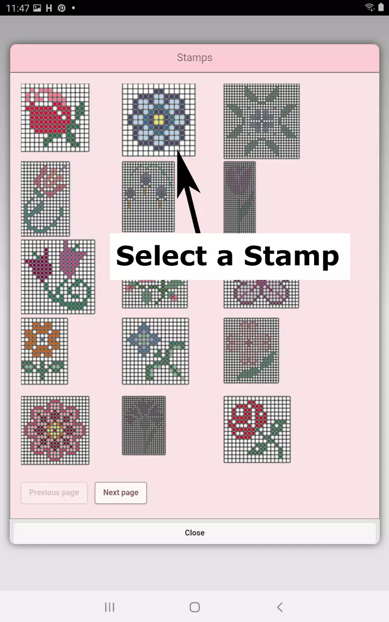Cross Stitch Pattern Creator スクリーンショット 3