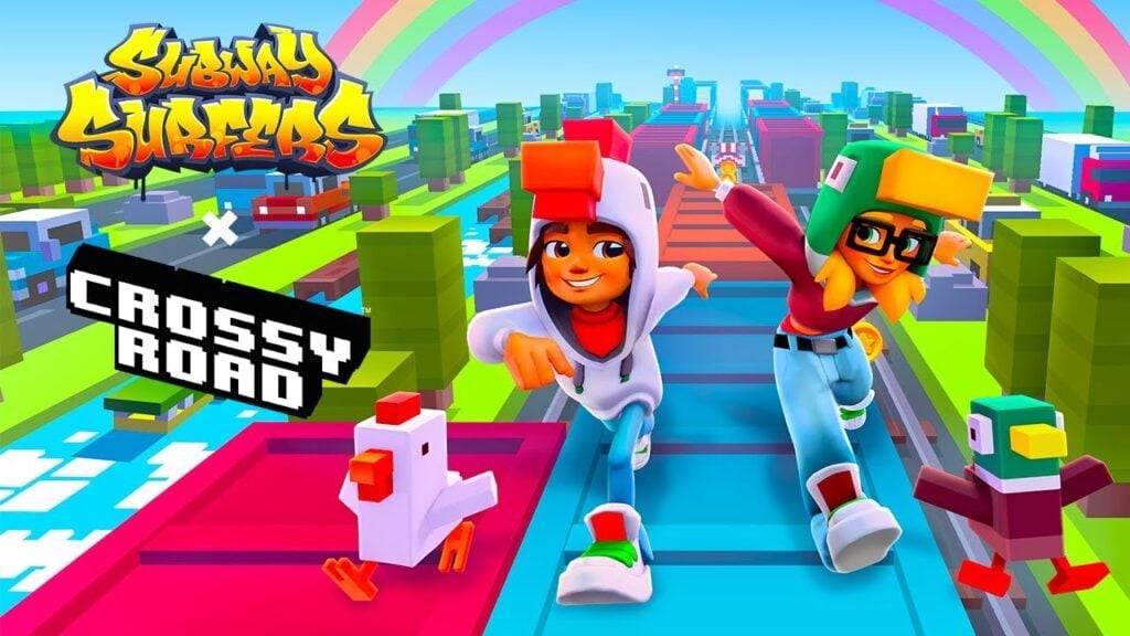 Surfers Subway dan Crossy Road ditetapkan untuk crossover epik!