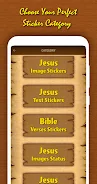 WAStickerApps - Jesus Stickers Captura de pantalla 1