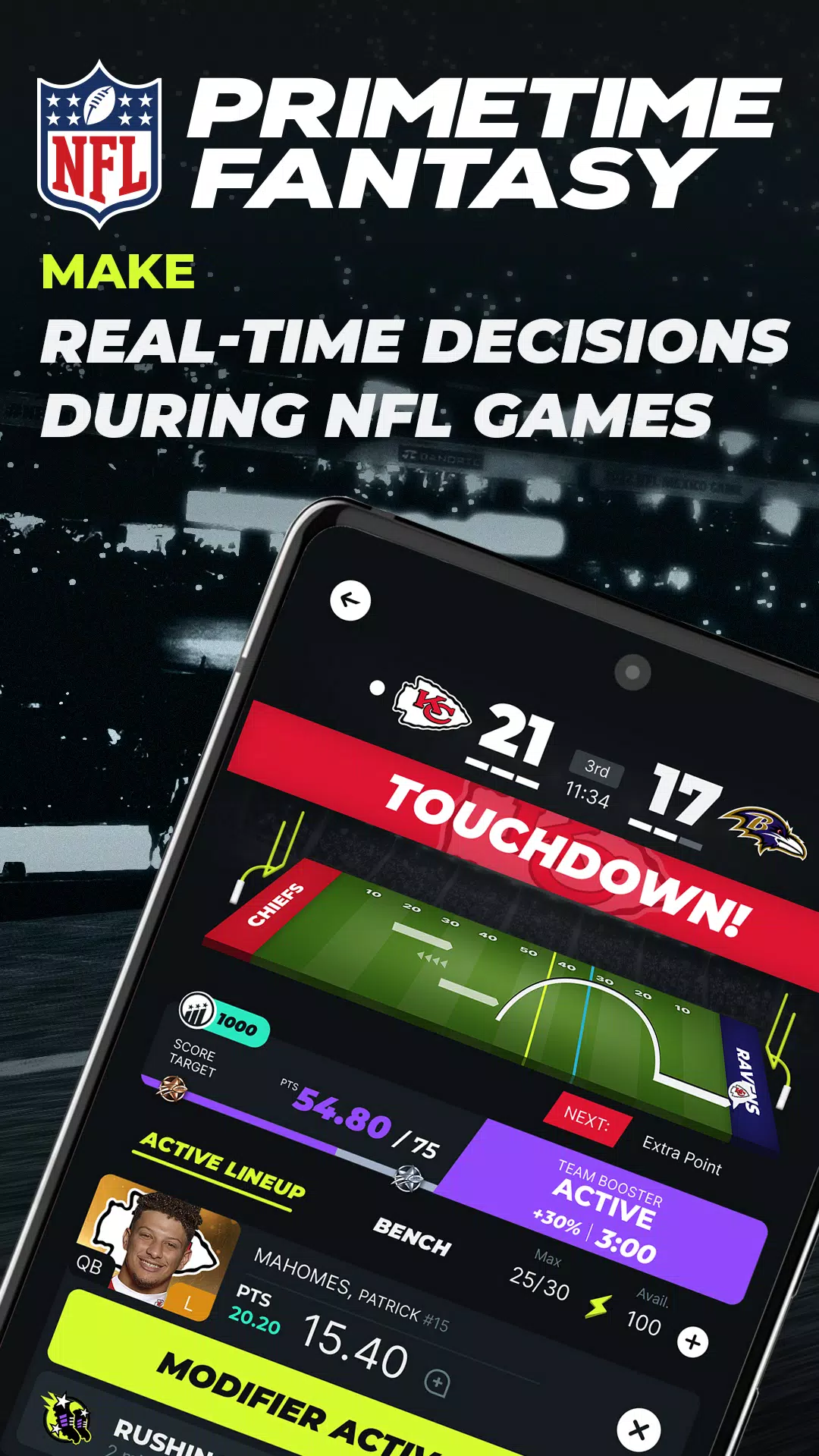 NFL Primetime Fantasy應用截圖第0張