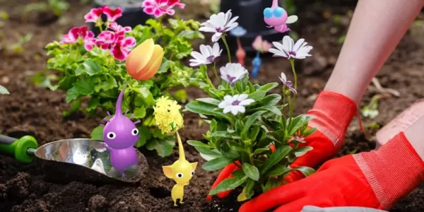 Partida oficial de caminhada de Pikmin Bloom para o Dia da Terra