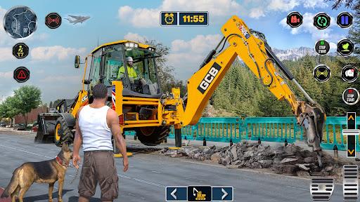 Heavy Excavator JCB Games Captura de tela 2