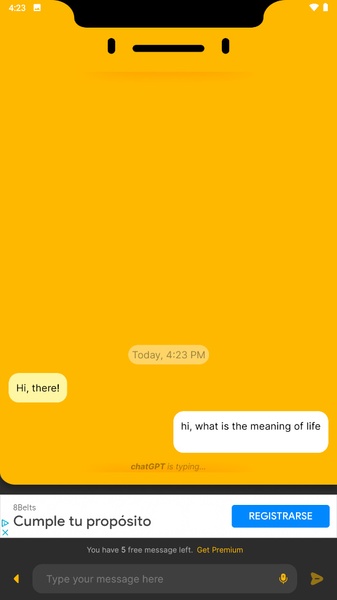 AI Chat: Apo Assistant Chatbot Tangkapan skrin 1