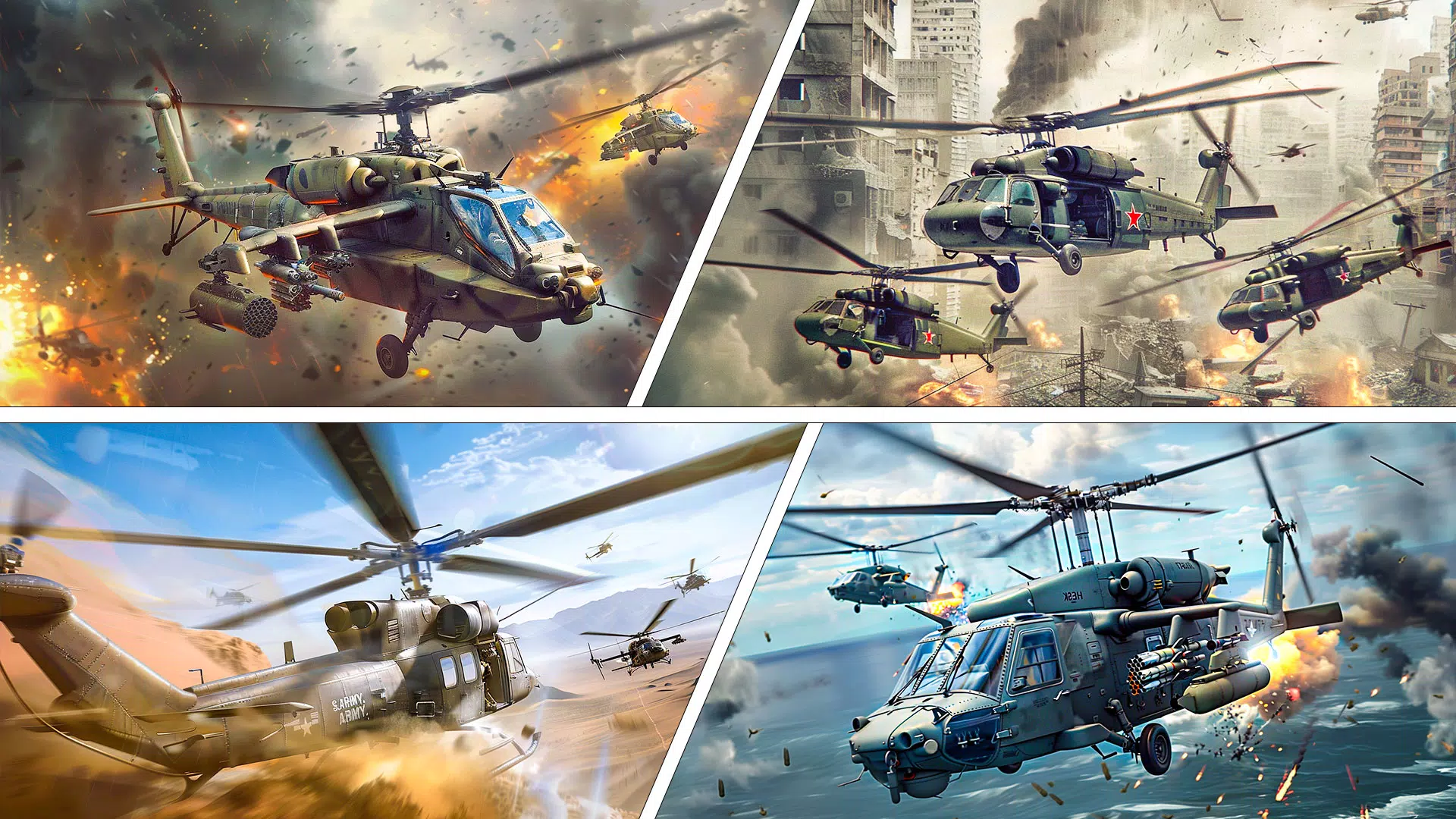 Gunship Battle Air Force War Скриншот 2