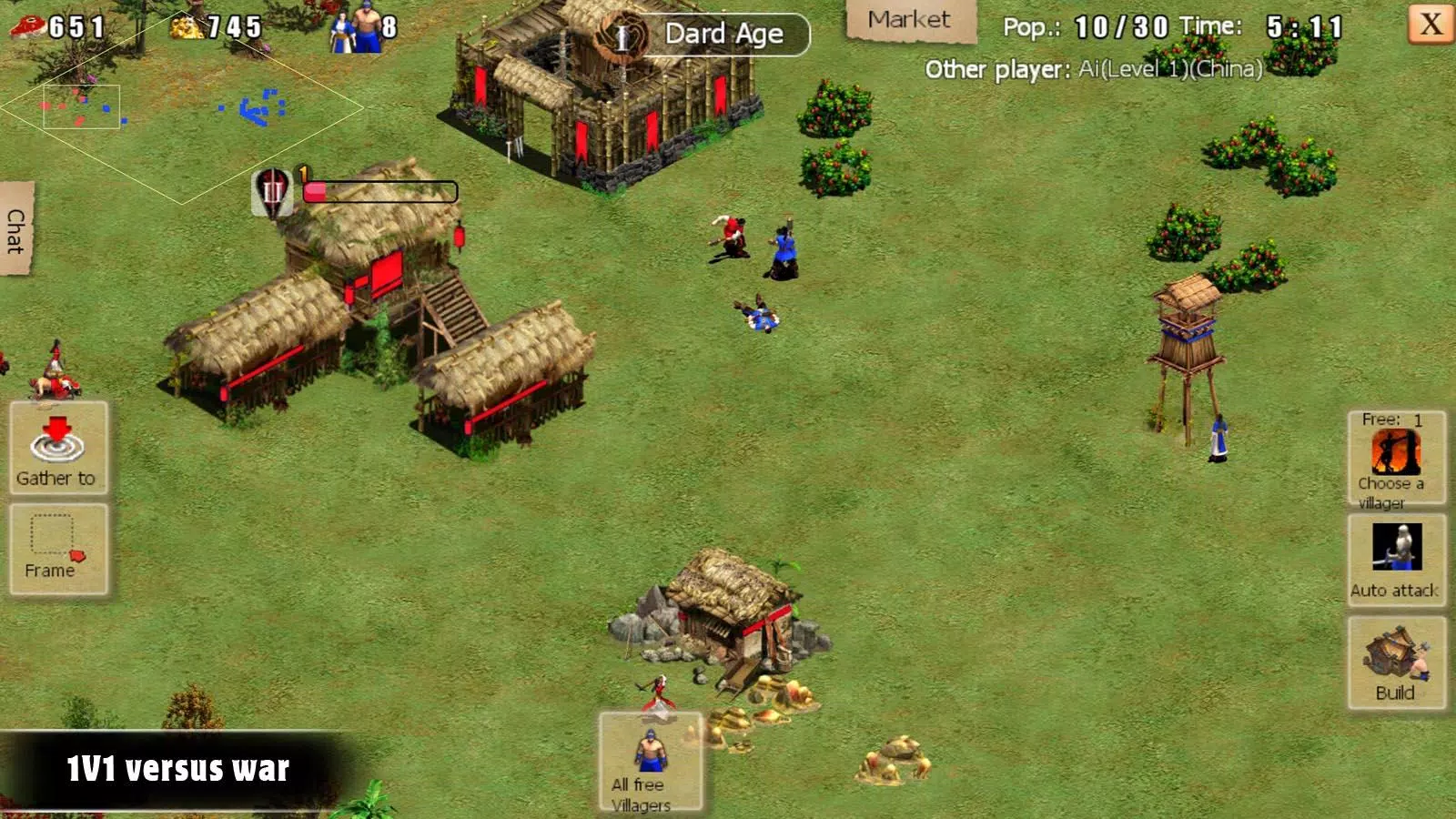 War of Empire Conquest：3v3 スクリーンショット 1